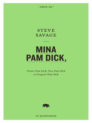 cover image of Mina Pam Dick